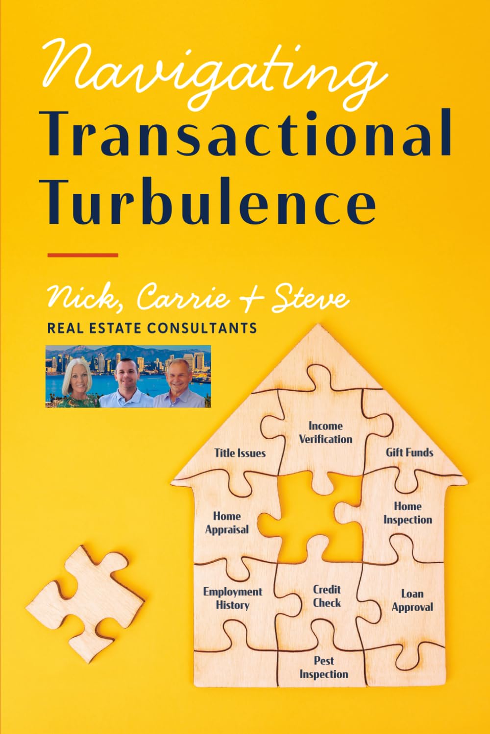 Navigating Transactional Turbulence book cover by Carrie Jakaby, Nick Renaldi, and Steve Renaldi